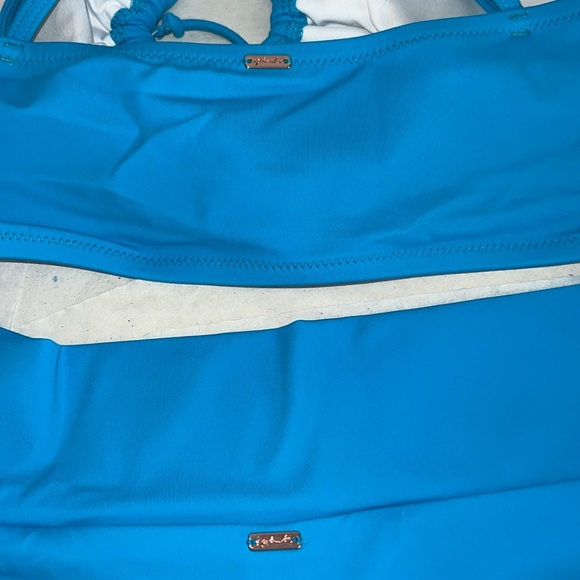 (M) 2pcs Swim Victoria’s Secret PINK Bikini Top High Waist Bottom Set - Picture 15 of 16